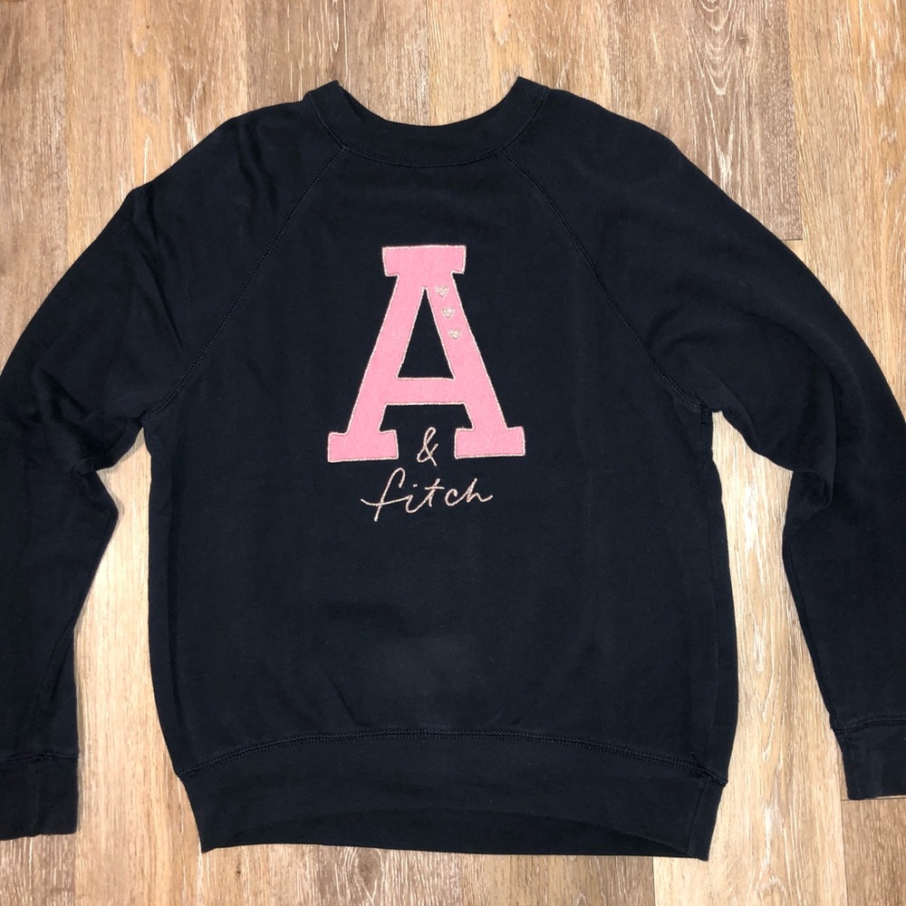 Abercrombie Oversized Varsity Sweater (SIZE 14)